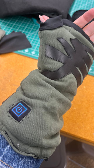 Heated cuff on highest heat setting