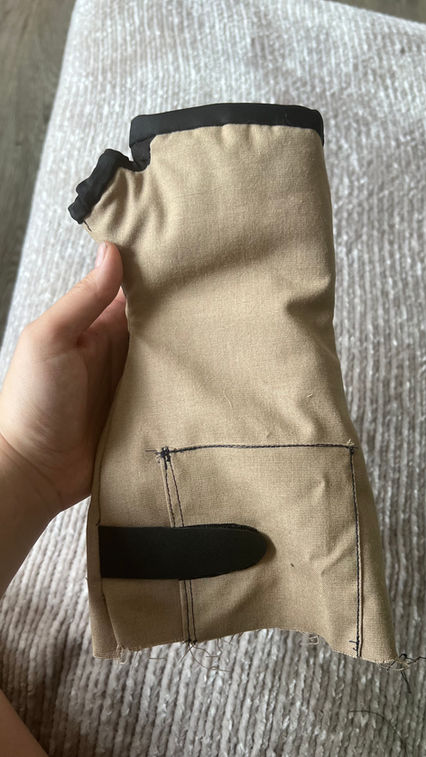 Prototype heated cuff