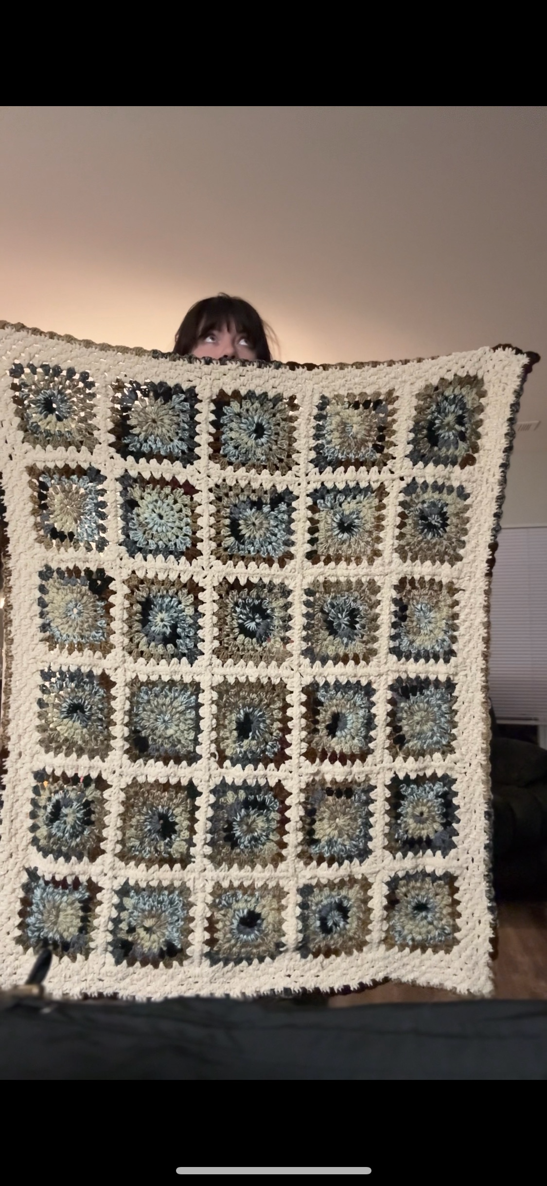 Yarn skeins in cool neutrals