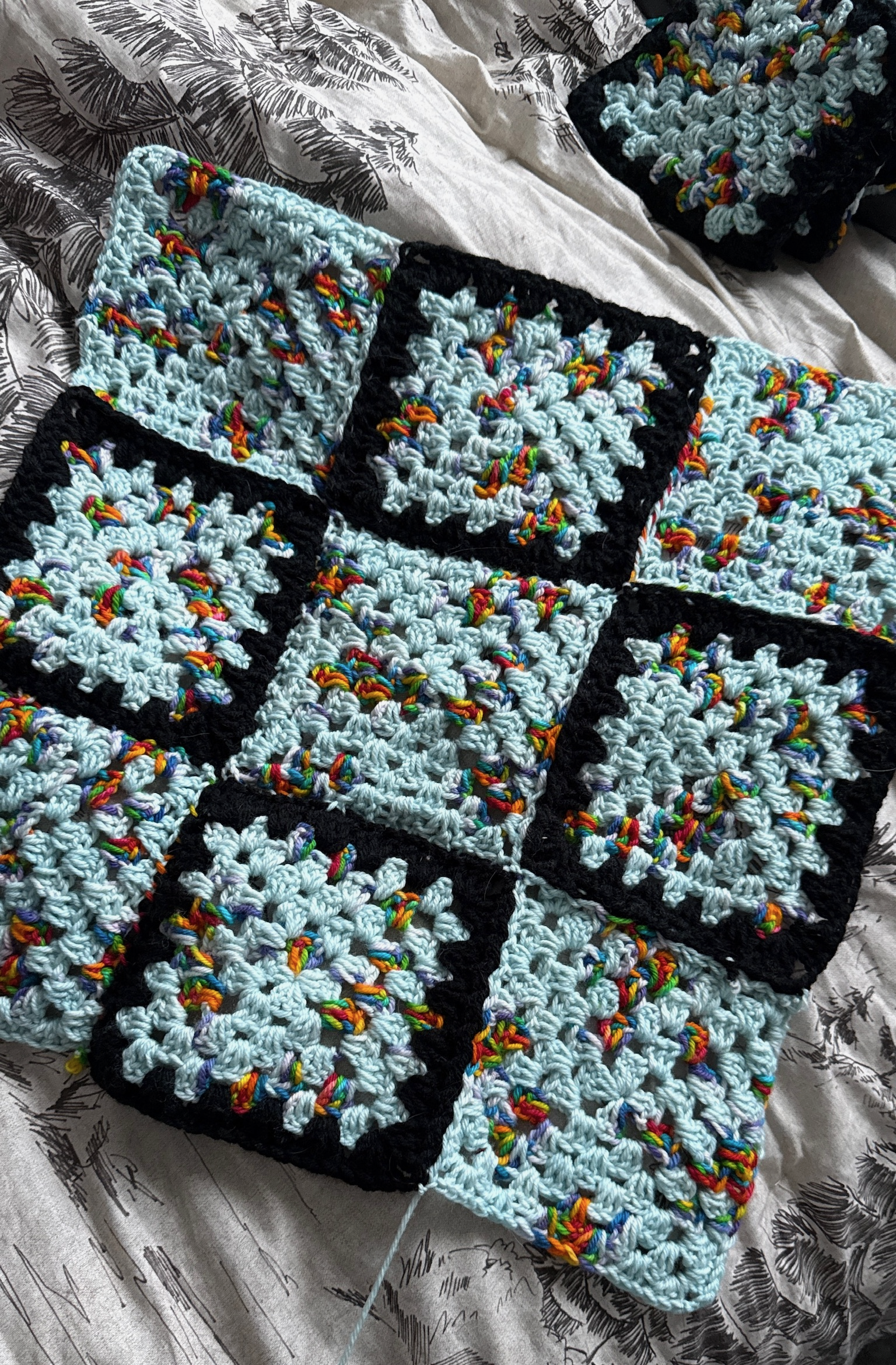 Yarn sample — materials study